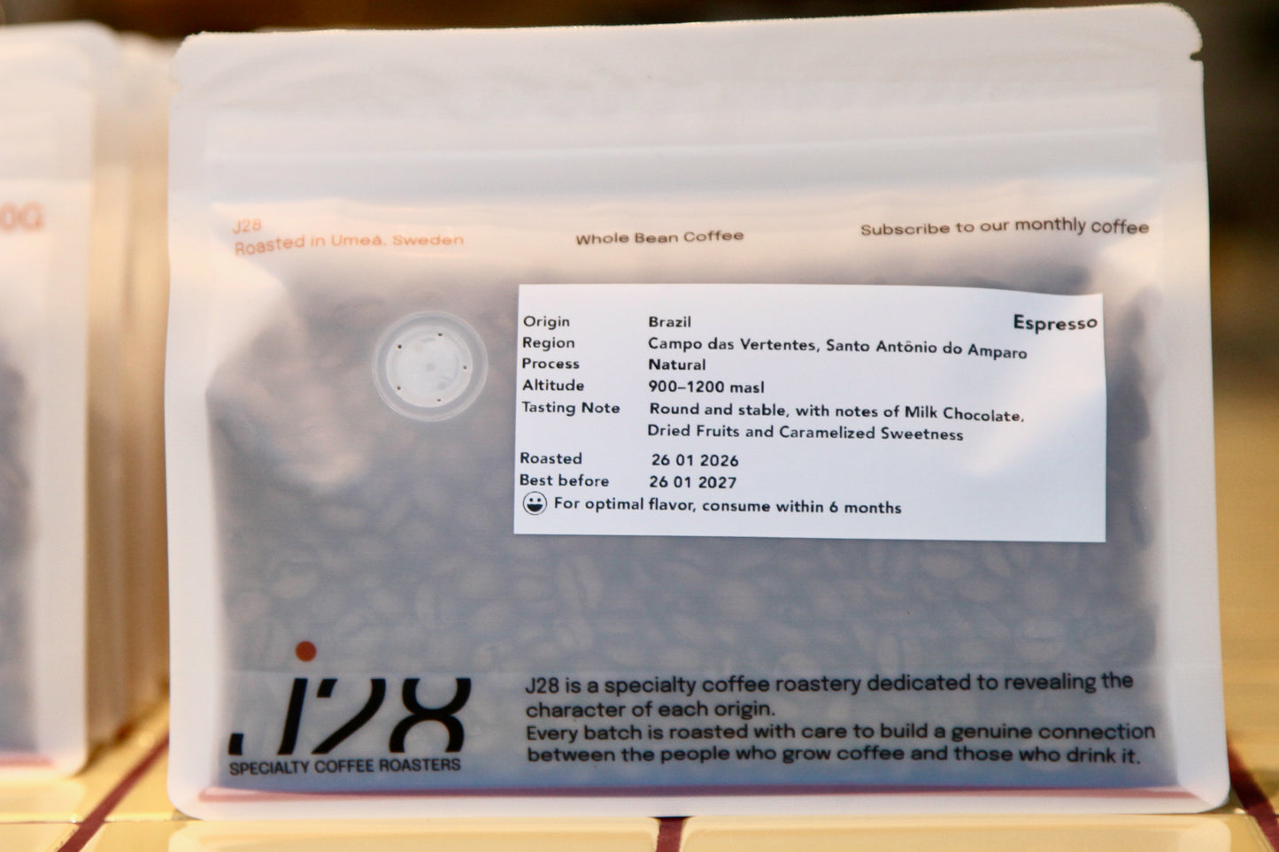 Brazil - Natural Espresso